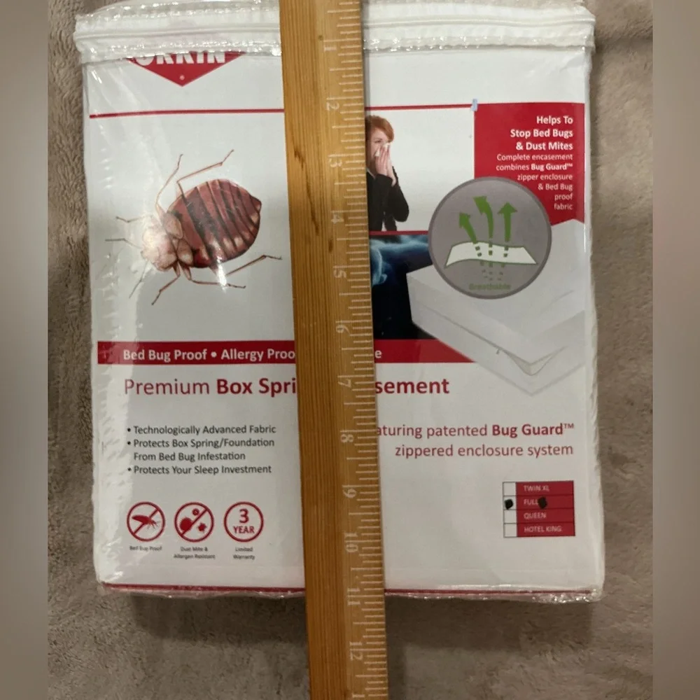 Premium  ORKIN BOX spring en casement bed bud protection